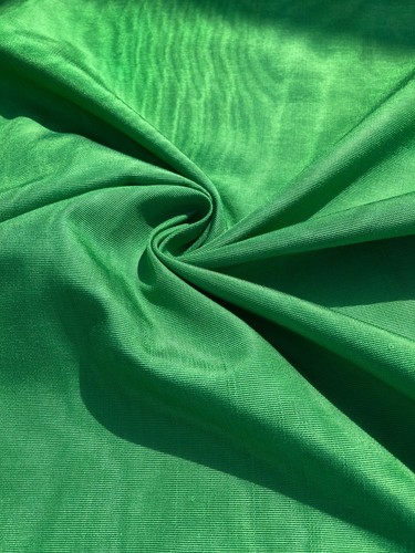 Green Silk Moire Fabric By 2 Meters, Watermark Patterned, Multicolor Options - Picture 7 of 21