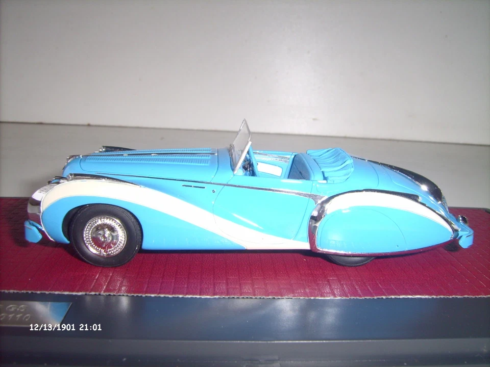 TALBOT-LAGO T26 GS CABRIOLET SAOUTCHIK #110110 1:43 MATRIX MX51904-041 in OVP - Bild 3 von 4
