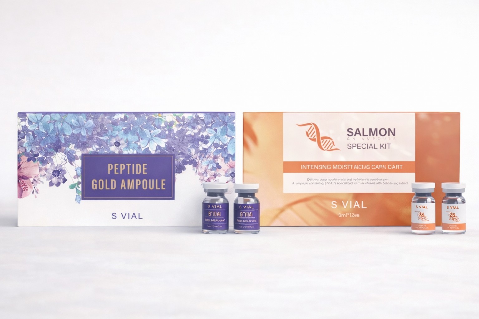 Peptide Gold Ampoule + Salmon DNA Special Kit Set S Vial Ant