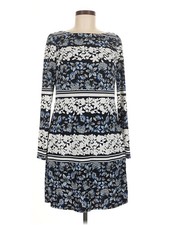 Eliza J Women Blue Casual Dress 8