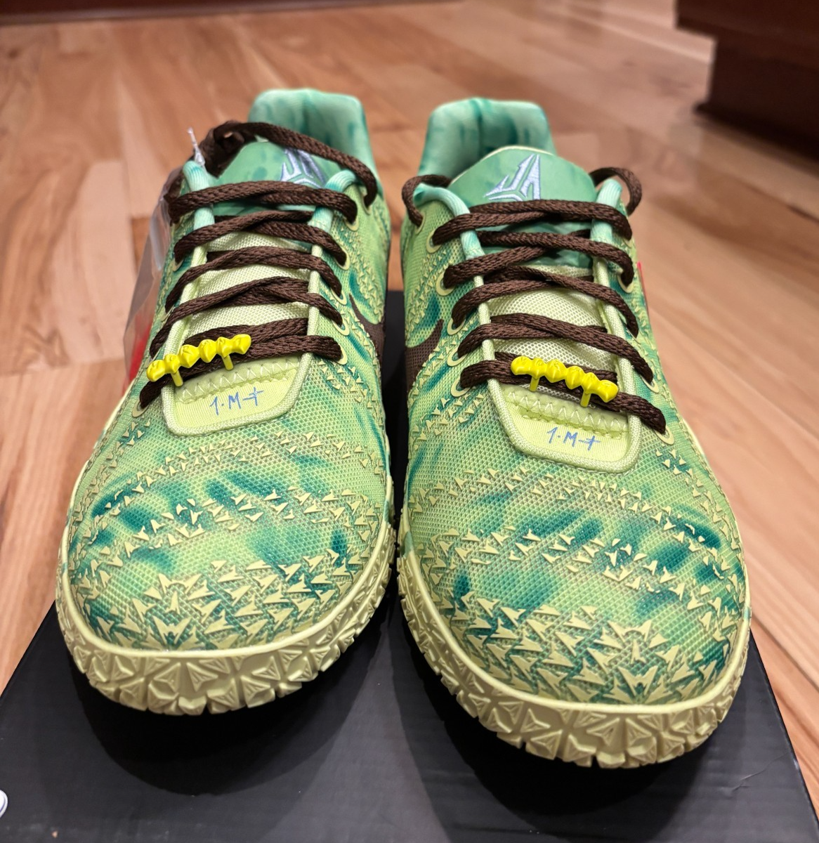 Nike Ja 3 Halloween GS Light Lemon Twist Black Hemp IM8683 700