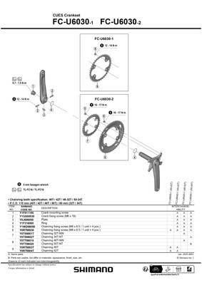SHIMANO CUES ST-U6030 2-10/11 左右セット Shimano CUES ST-U6030 Shifter/Brake Set | Jenson USA