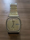 New ListingVtg Seiko SQ Men 8223-5109 Silver Tone Quartz For Watch Parts Or Repair Only