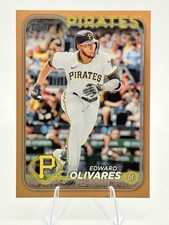 2024 Topps Series 2 - Edward Olivares #527 Gold /2024