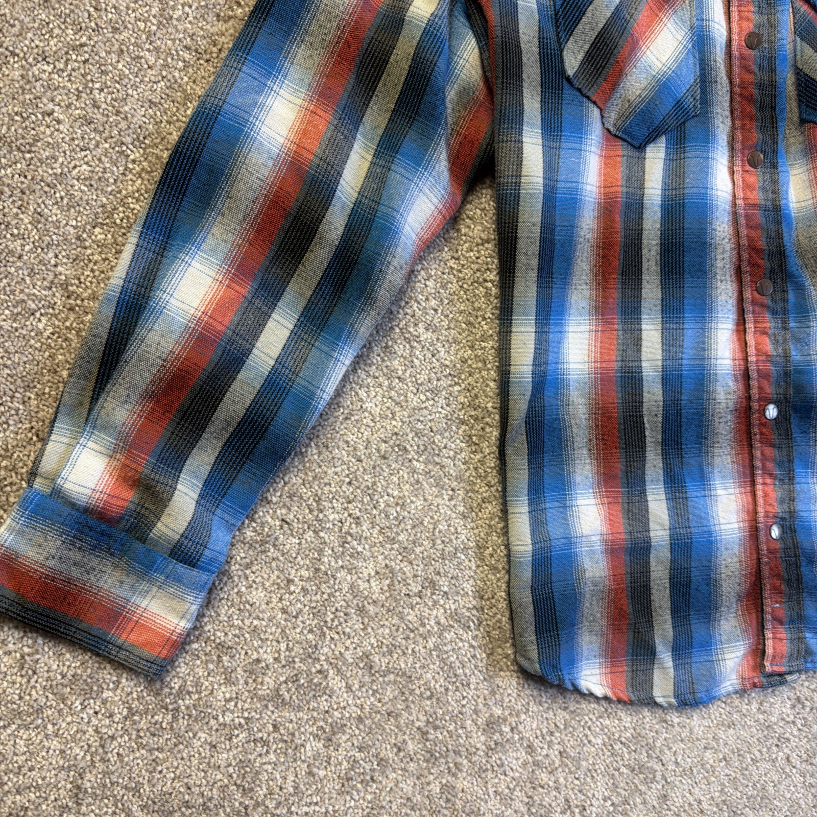 volcom workwear flannel small - image 2