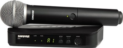 Shure BLX24/PG58 T11 Vocal Funksystem Gesangsmikrofon Analog Empfänger Wireless