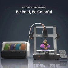 Anycubic Kobra 3 3D Printer Smart Multicolor 600mm/s