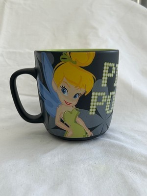 Disney Store Tinkerbell große schwarz & grün ''Pixie Power'' Tasse