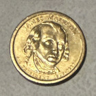 2007-P James Madison Presidential $1 Coin Philadelphia Business Strike KM#414 — photo 1