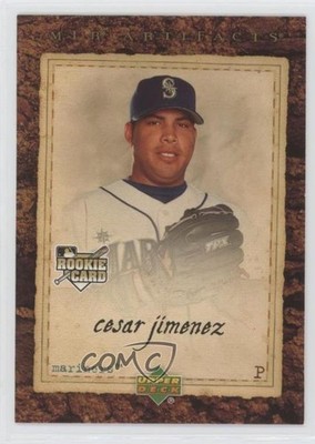 2007 Upper Deck Artifacts Cesar Jimenez #76 fg1