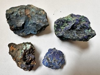 Azurite Malachite Lapis Lazuli Minéraux Collection