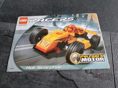 Racer Pull Back Motor  - Nummer 4584 - LEGO Bauanleitung  (ZH)