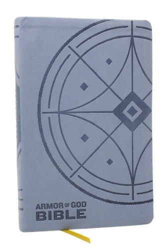 NKJV Armor of God Bible, Blue/Gray Leathersoft (Childrens Bi... - 9781400336807