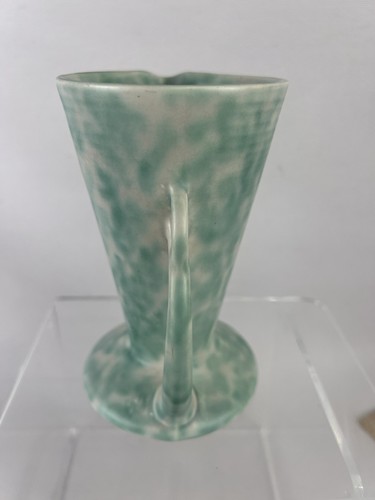 Vintage Wadenheath FLAXMAN WARE Hand Made Pottery Pitcher Vase green 1930's - Picture 4 of 13