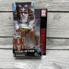 TRANSFORMERS RAMHORN TITANS RETURN FIGURE TITAN MASTER RHINO MOSC 2016 RARE