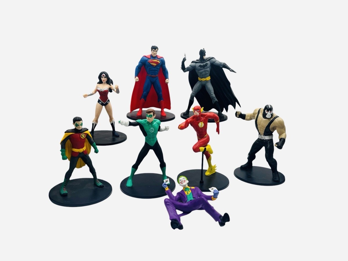 DC Comics Justice League Figures Superman Batman Joker Flash Green