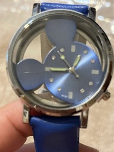 Unique Mickey Mouse Watch/NEW/Blue / Unisex/Fast Same Day Shipping