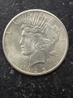 1925 Peace 90% Silver Dollar in BU Condition