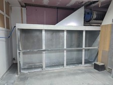 Spray Booth with Extractor Fan and some ducting