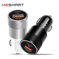 Car Plug Power Charger QC3.0 USB Adapter For Samsung Galaxy S24 Ultra S23 S21 FE