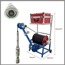 360 Rotating Drilling Camera 300M Deep Well Detector Underground Imaging 220V