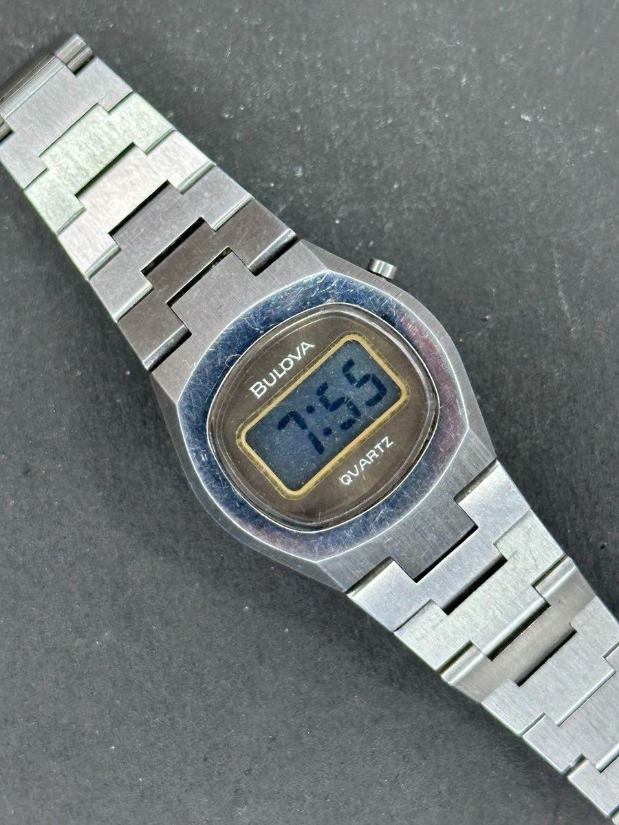 Bulova N7 LCD Digital Quartz Women's Watch