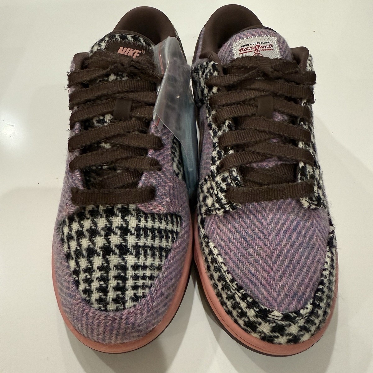 Nike Dunk Low Harris Tweed Pink Women's Size US 8 RARE HQ5036 902