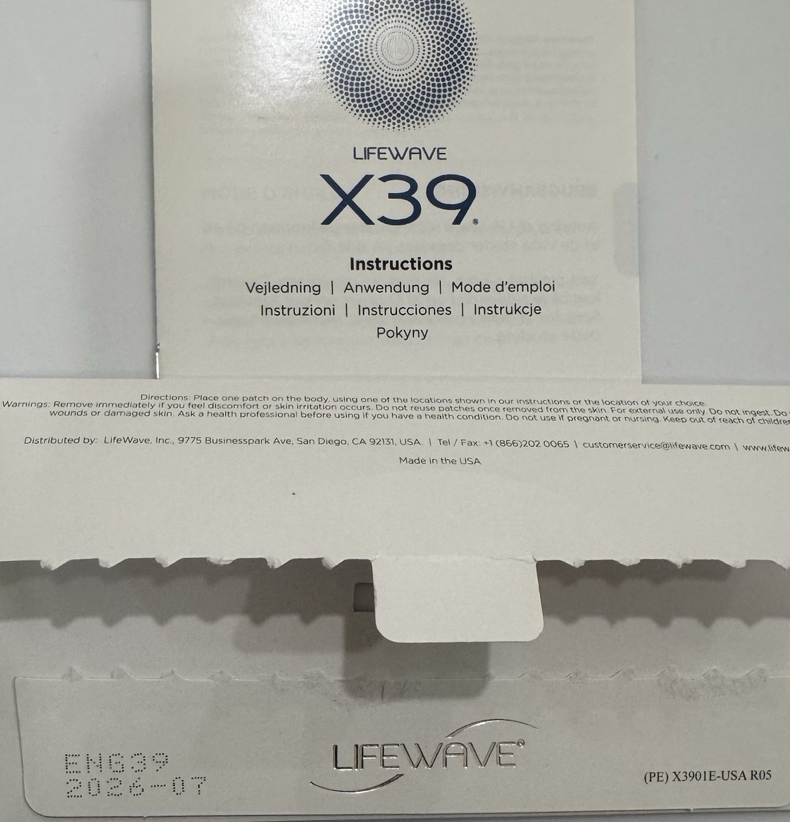 1B: LifeWave X39 & X49 Performance Bundle - 64 Patches | eBay