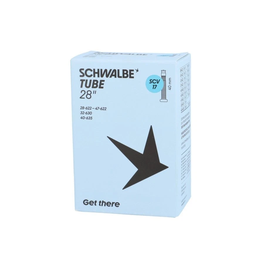 Chambre a air velo 700c (28/47-622) 40 mm schwalbe scv17 - Photo 1/1