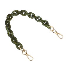 Acrylic Purse Strap 15" Acrylic Chain Purse Strap Luxury Handbag Chain Handle