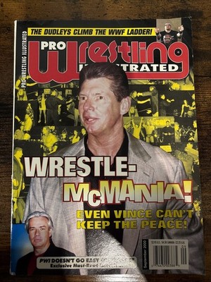 Pro Wrestling Illustrated Magazine September 2000 Vince McMahon Eric Bischoff