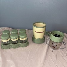 Baby Bullet BBR2001 Food Blender Processor System Olive Green