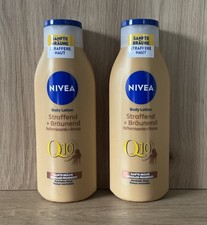 (57,48&euro;/L) Nivea Body Lotion Q10 Straffend+Br&auml;unend Sanft Set 2x200ml