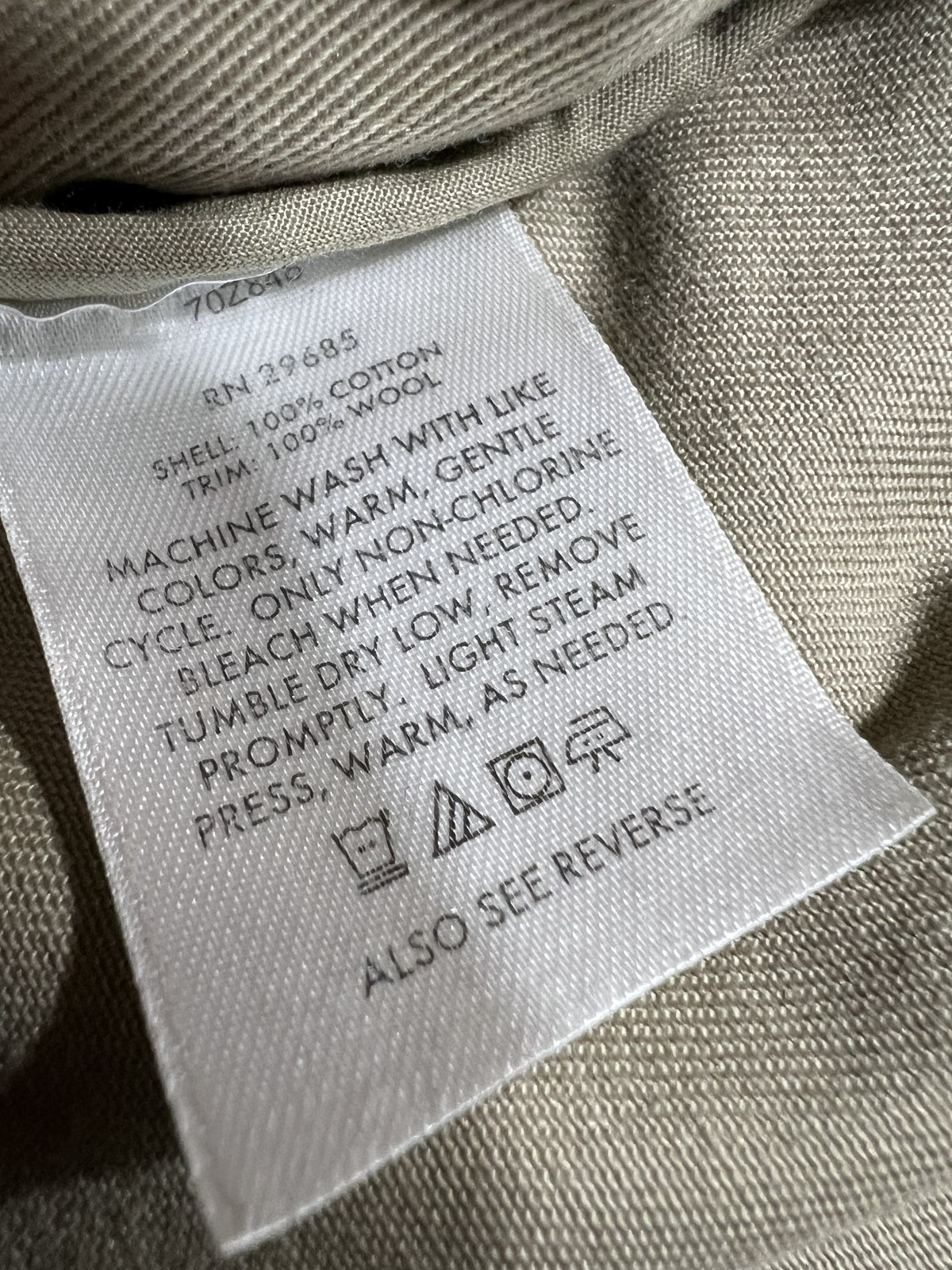 Pendleton Jacket Mens Large Plaid Wool Collar Ful… - image 9