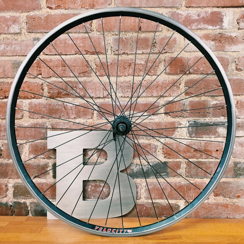 700C Rear Road Bike Wheel - Shimano 105 FH-5800 Hub /  Velocity A23 Rim   g12
