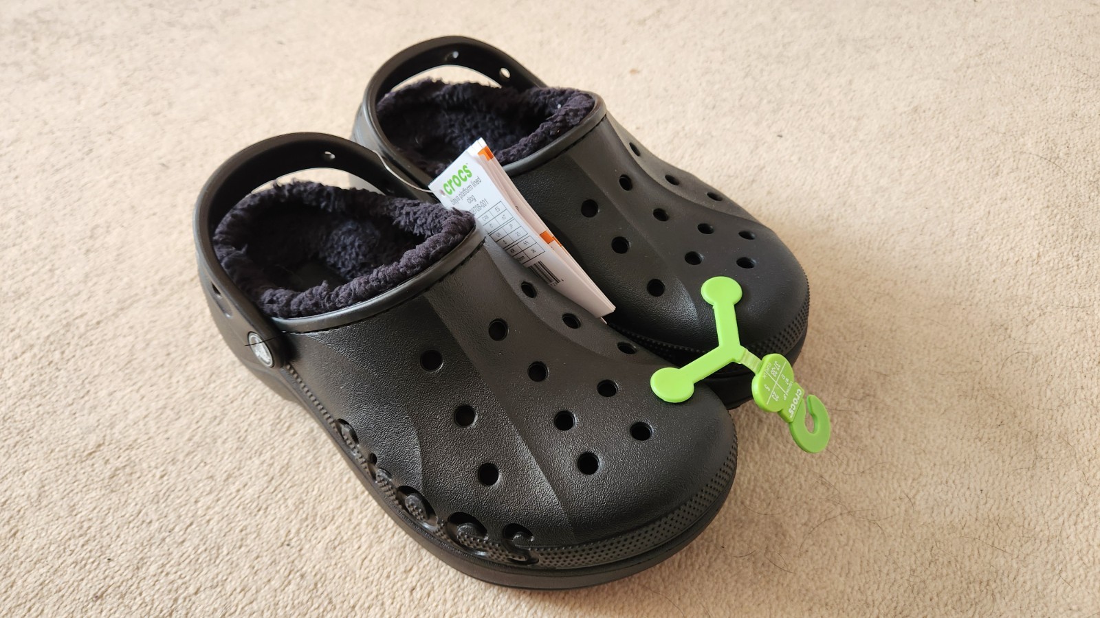 Crocs Baya Platform Lined Clog – Black (Style 208708-001) – UK 5 / EU 37–38 image 2