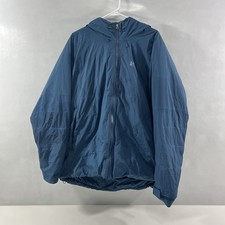 REI Co-Op Jacket Mens XL Blue Goose Down Puff...