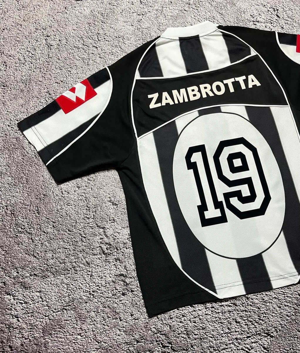 Vintage Lotto Juventus FC Zambrotta #19 Jersey Fastweb – Size M | eBay