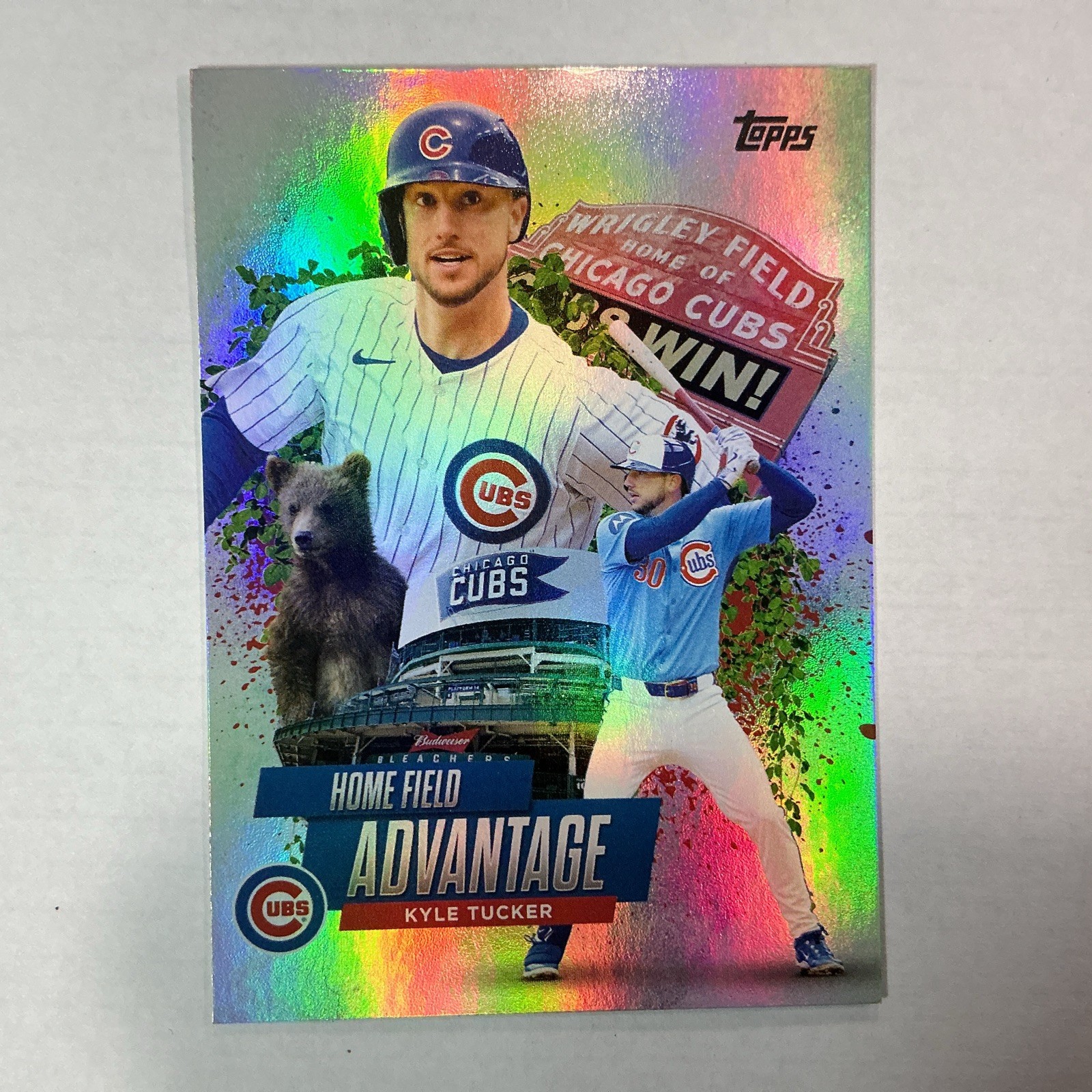 Kyle Tucker HOME FIELD ADVANTAGE SSP Chicago Cubs HFA #HA-45 2025 Topps Update