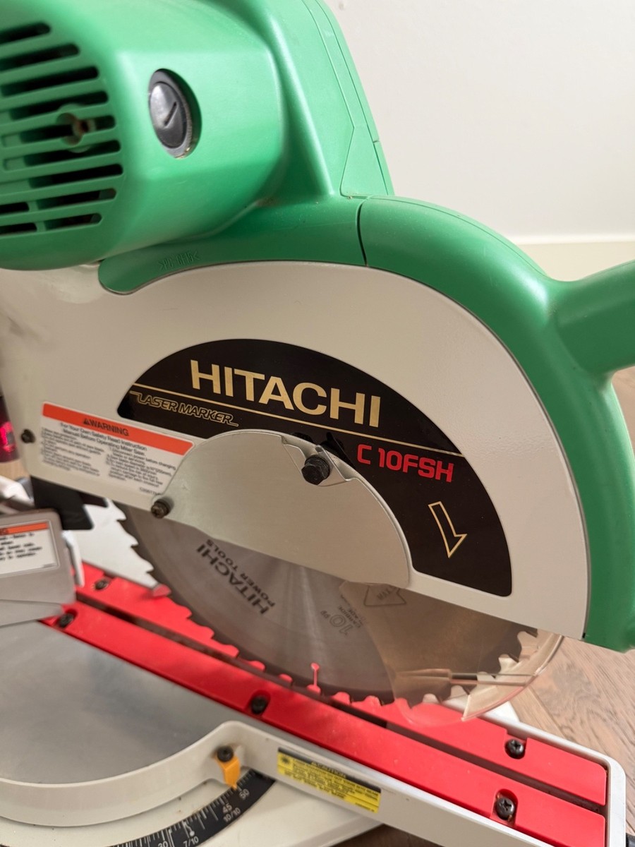 hitachi c10fsh miter saw | eBay
