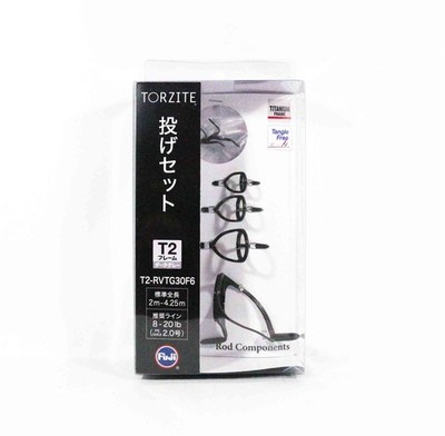 Fuji T2-RVTG Size 30F6 Rod Guide Torzite Titanium Frame Set (3007)