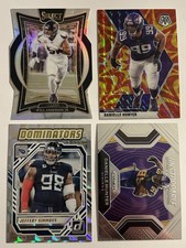 NFL Defensive Stars Lot Danielle Hunter Will Anderson Jr Jeffery Simmons Prizm
