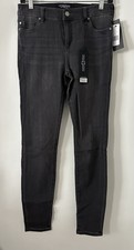 NWT Women s LIVERPOOL Los Angeles The Skinny Distress Black Jeans Size 6/28