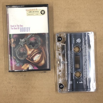 BOOTSY COLLINS Cassette Tape Funk Soul BEST OF ID RATHER BE WITH YOU BOOTZILLA
