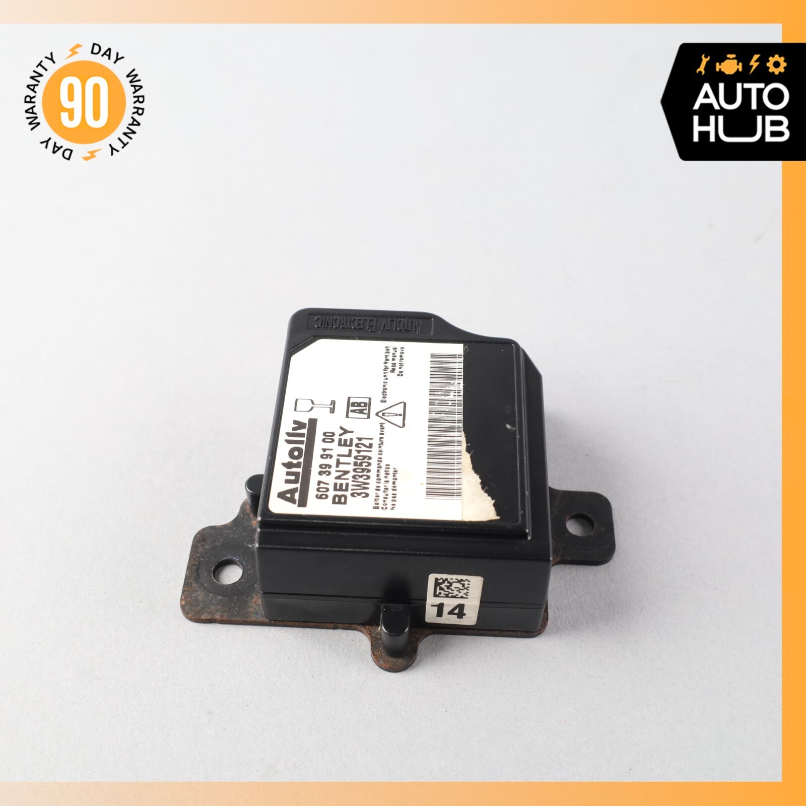 03-10 Bentley Continental GTC GT Safety Bag Sensor SRS Control Module OEM 62k
