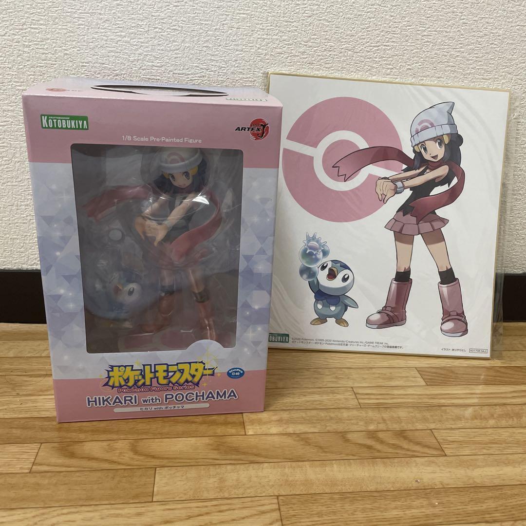 Kotobukiya Artfx J Pokemon Dawn with Piplup 1/8 Scale Figure From Japan