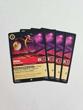 Mushu Fast-Talking Dragon 130/204 Playset 4 cards - Reign of Jafar