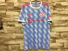 MANCHESTER UNITED 2021 2022 Away Football Shirt Soccer Jersey Adidas Sz L