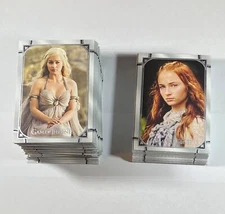 2021 Game Of Thrones Iron Anniversary Series 1 Complete Base Set (99 Cards)