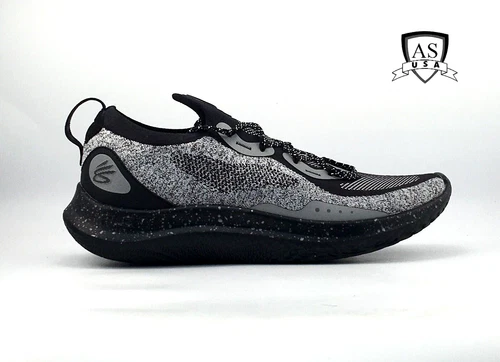 Under Armour Curry Flow Go Oreo/Black Men's Size 18 Basketball Shoes 3023814 007